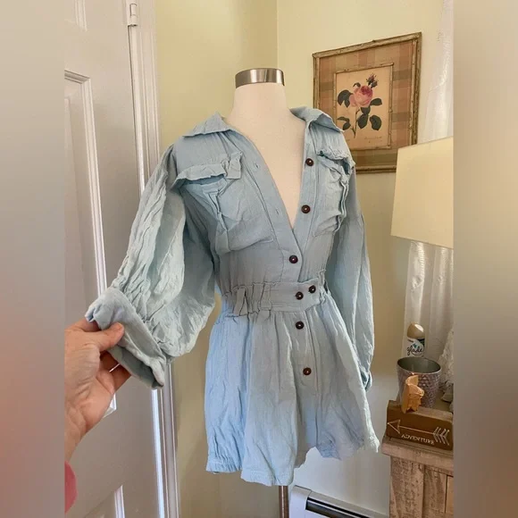 Free People Jen's Pirate Booty
Satisfaction Romper Size L - Picture 7 of 11